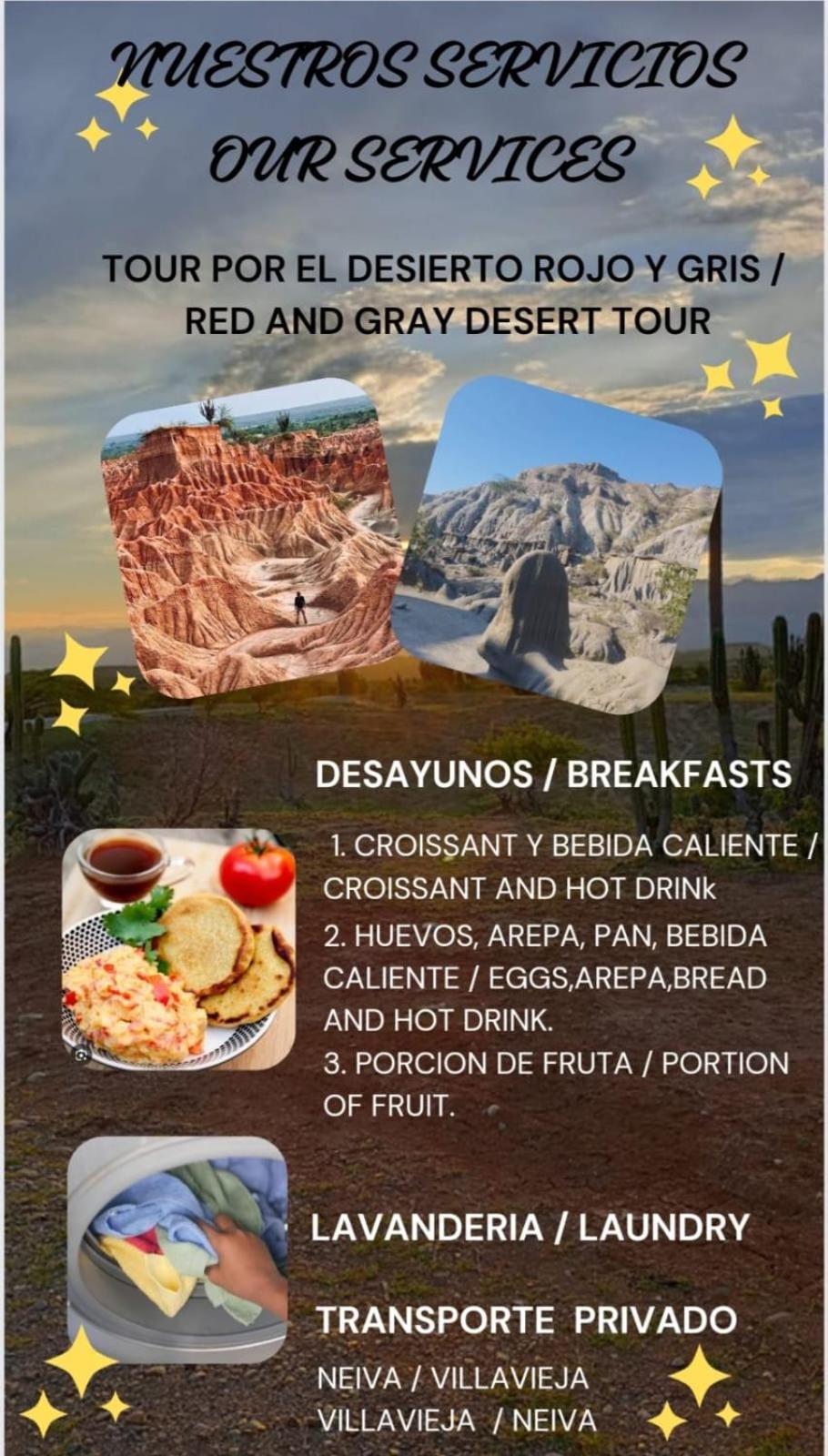 Luna Del Desierto Tatacoa 比利亚维哈 外观 照片